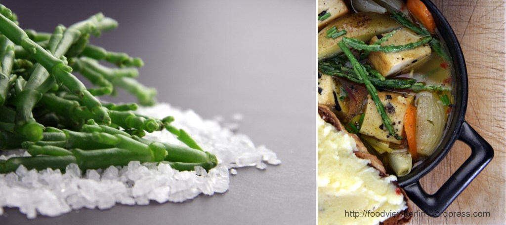 Vegetarian Bouillabaisse with Salicornia