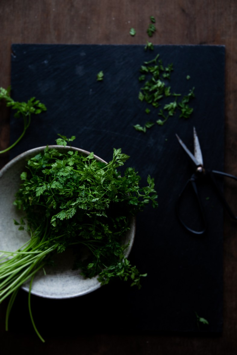 herbs, chervil, kerbel, kraeuter